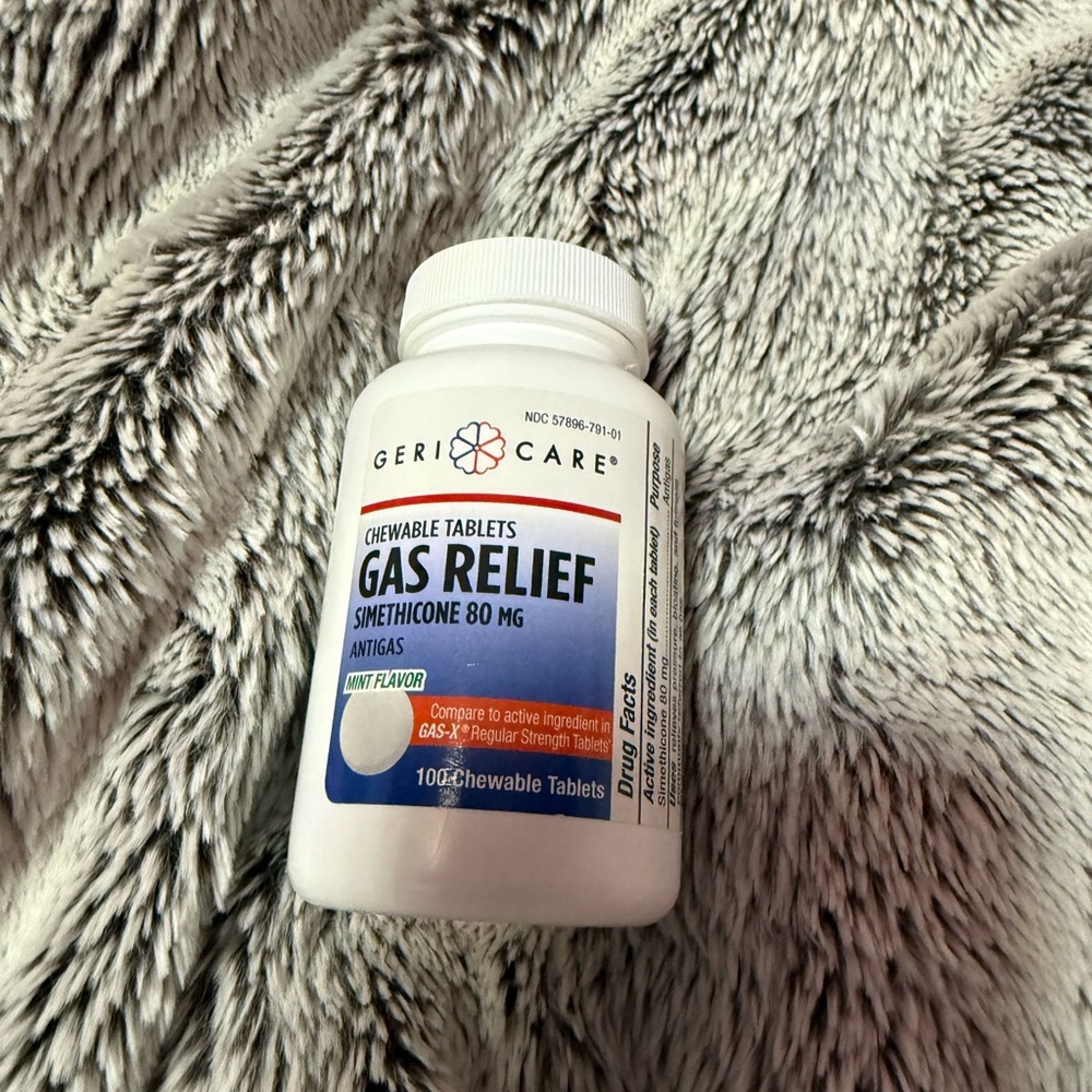 GeriCare Gas Relief Chewable Tablets